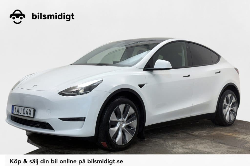Tesla Model Y Long Range AWD Panorama Navigation Läder Autopilot Premiumljud Moms/Leasing 514hk
