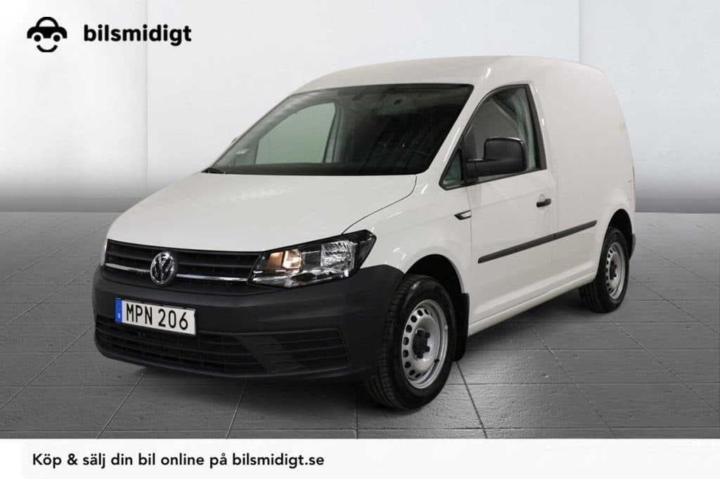 Volkswagen Caddy 2.0 TDI DSG Automat Dragkrok Värmare App-Connect Moms/Leasing 102hk