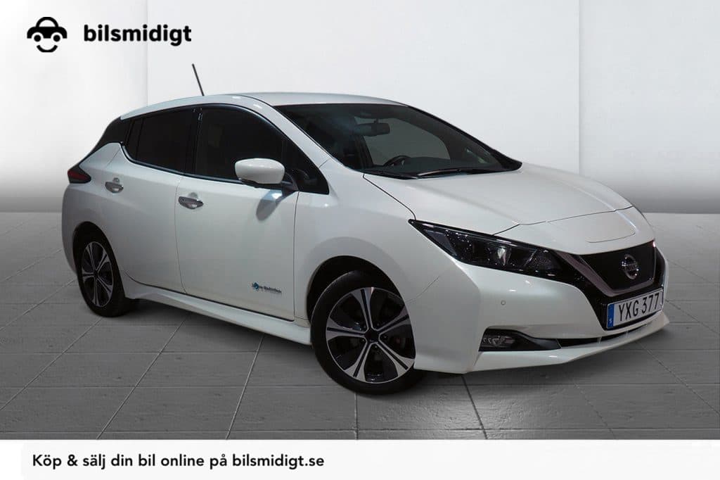 Nissan Leaf 40 kWh N-Connecta Värmepump Navigation 360° Kameravy P-Sensorer 150hk