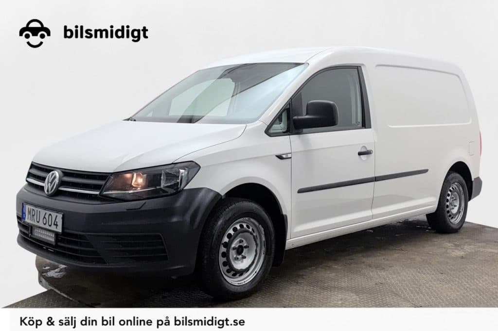 Volkswagen Caddy Maxi 2.0 TDI Automat Dragkrok Verkstadsinredd Värmare Backkamera P-Sensorer Moms/Leasing 102hk