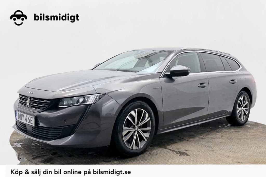 Peugeot 508 SW Hybrid Delläder Navigation Backkamera P-Sensorer Döda Vinkeln-varning Moms/Leasing 224hk