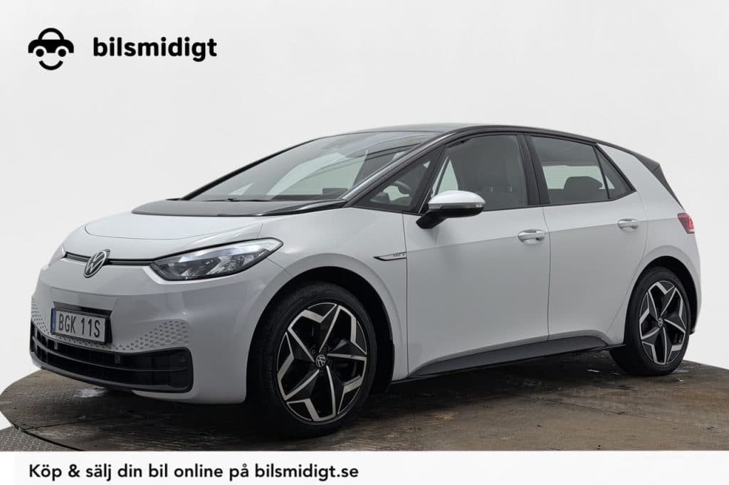 Volkswagen ID.3 Pro S 4-sits Komfortpaket 19" Värmepump Keyless Moms/Leasing 204hk