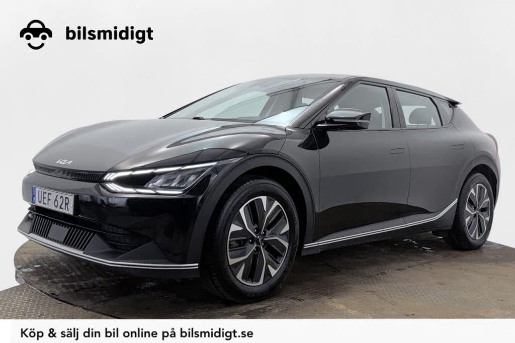 Kia EV6 77.4 kWh Delläder Massage Backkamera Navigation Keyless Rattvärme Moms/Leasing 228hk