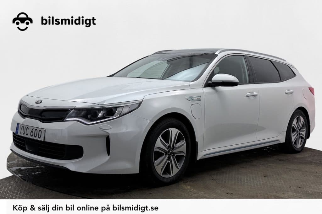 Kia Optima Sport Wagon Plug-In Hybrid Advance Plus 2 Automat Dragkrok Panorama Navigation Läder H/K Moms/Leasing 205hk