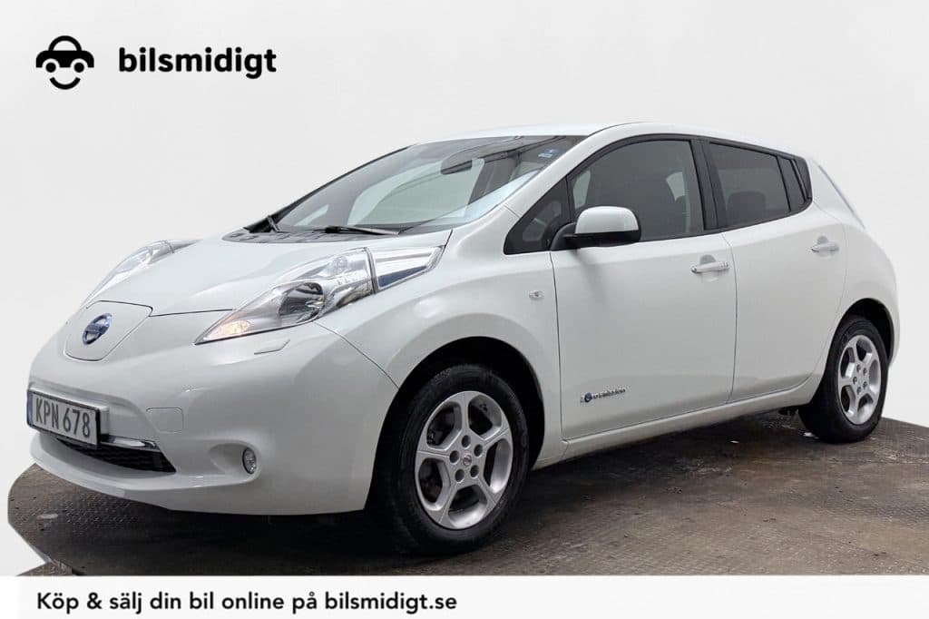 Nissan Leaf 24 kWh Navigation Backkamera Rattvärme Värmepump Keyless 109hk