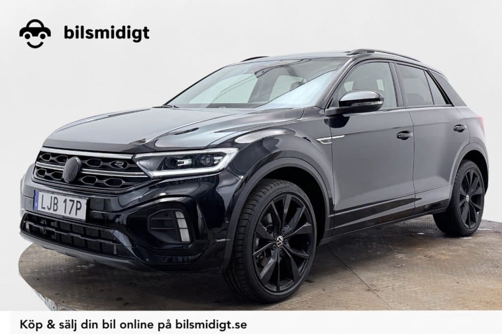 Volkswagen T-Roc 2.0 TSI 4Motion R-Line Black Edition Dragkrok Pluspaket Panorama Navigation Backkamera Värmare Keyless 190hk