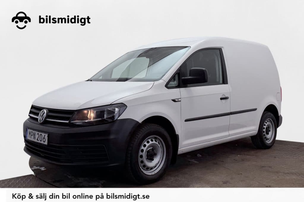 Volkswagen Caddy 2.0 TDI DSG Automat Dragkrok Värmare App-Connect Moms/Leasing 102hk