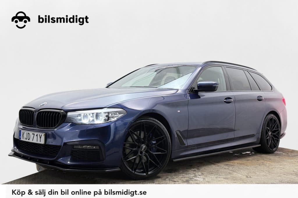 BMW 530i xDrive Touring M Sport Dragkrok Dakota Läder Navigation Backkamera Värmare 252hk