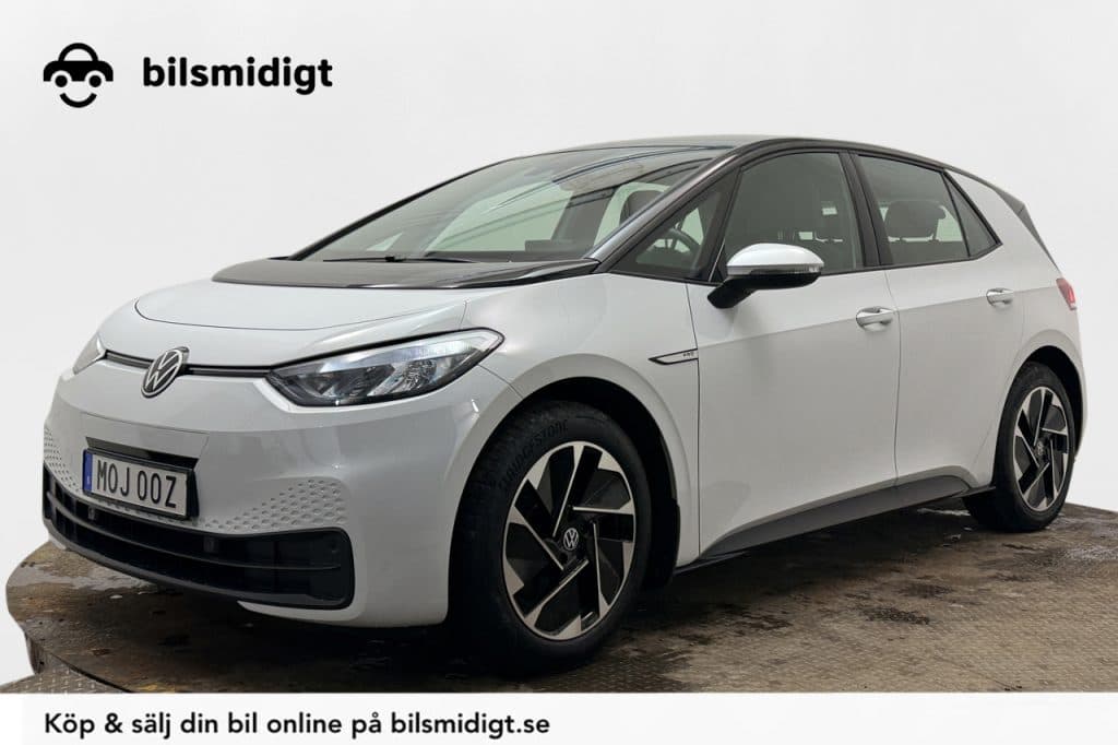 Volkswagen ID.3 Pro Performance Komfortpaket Navigation P-Sensorer Värmepump Rattvärme Moms/Leasing 204hk