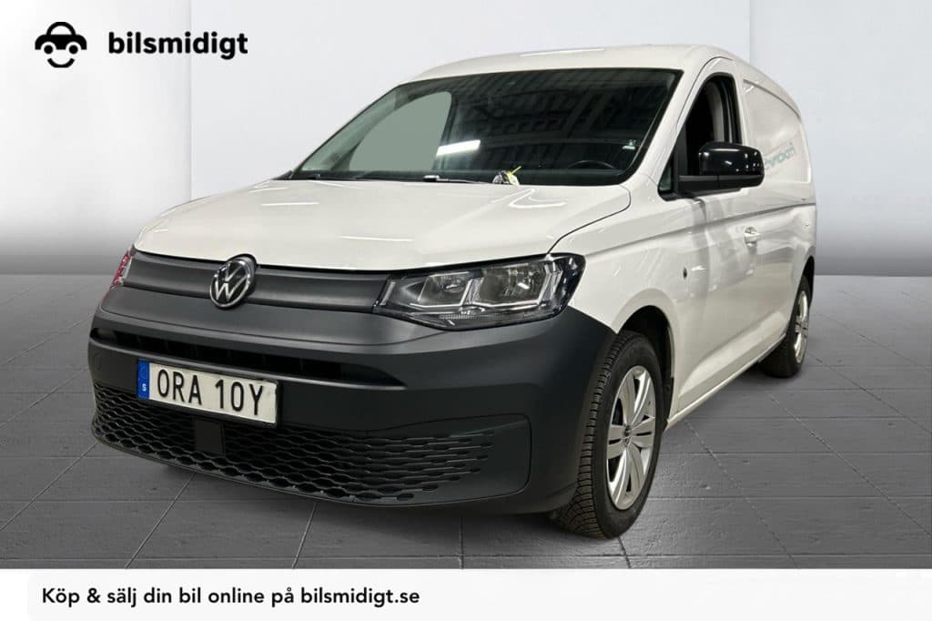 Volkswagen Caddy Cargo Maxi 2.0 Automat Dragkrok Verkstadsinredd Värmare Moms/Leasing 122hk