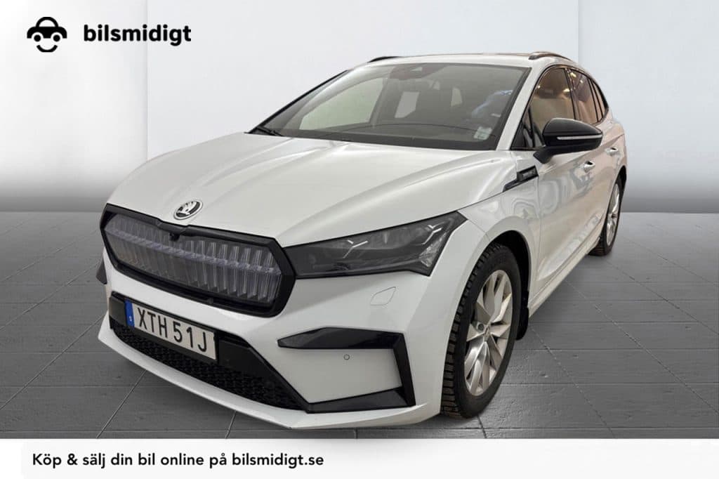 Škoda Enyaq iV 80X Sportline Dragkrok Navigation 360° Kameravy Stolminne Moms/Leasing 265hk