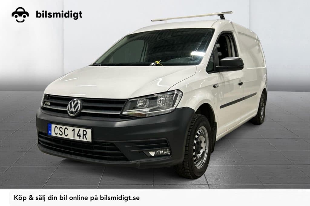 Volkswagen e-Caddy Maxi ABT 37.3 kWh Dragkrok Verkstadsinredd Takbågar Moms/Leasing 113hk