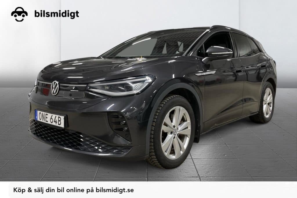 Volkswagen ID.4 GTX Komfort+ Dragkrok Navigation Backkamera Keyless Moms/Leasing 299hk
