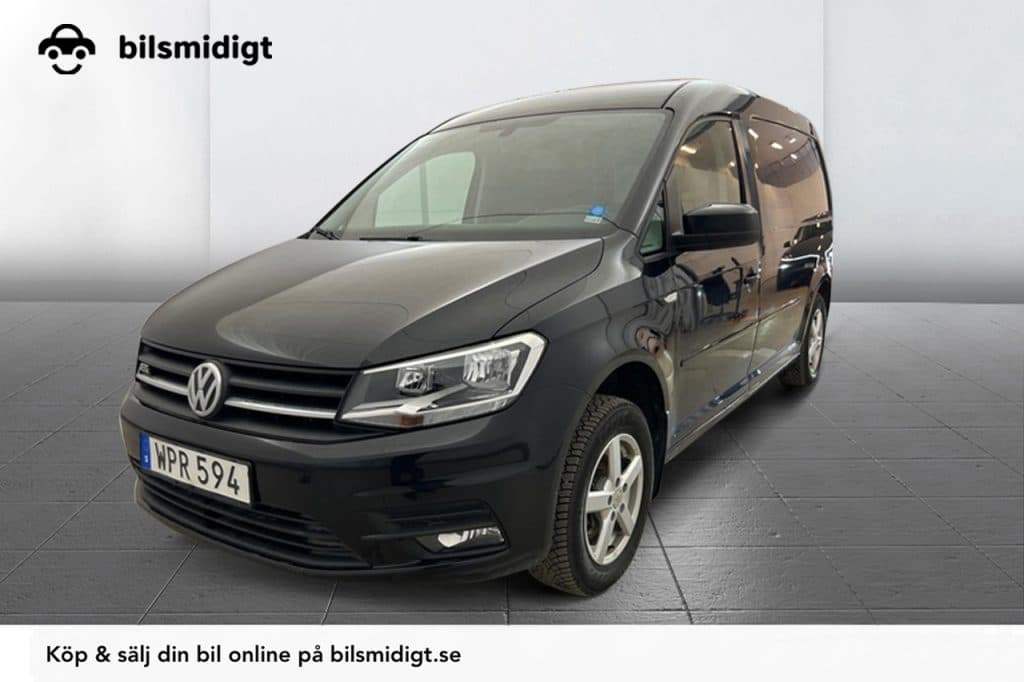 Volkswagen ABT e-Caddy Maxi 37.3 kWh Dragkrok App-Connect Kupévärmare Moms/Leasing 113hk