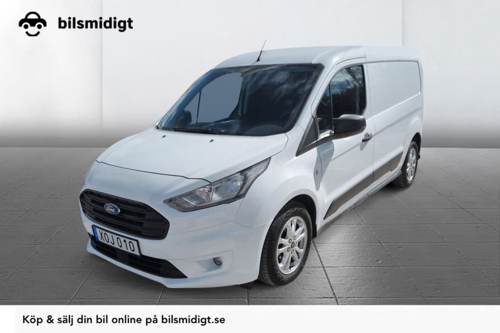 Ford Transit Connect 230 LWB 1.5 EcoBlue Dragkrok 3-sits P-Sensorer Moms/Leasing 100hk
