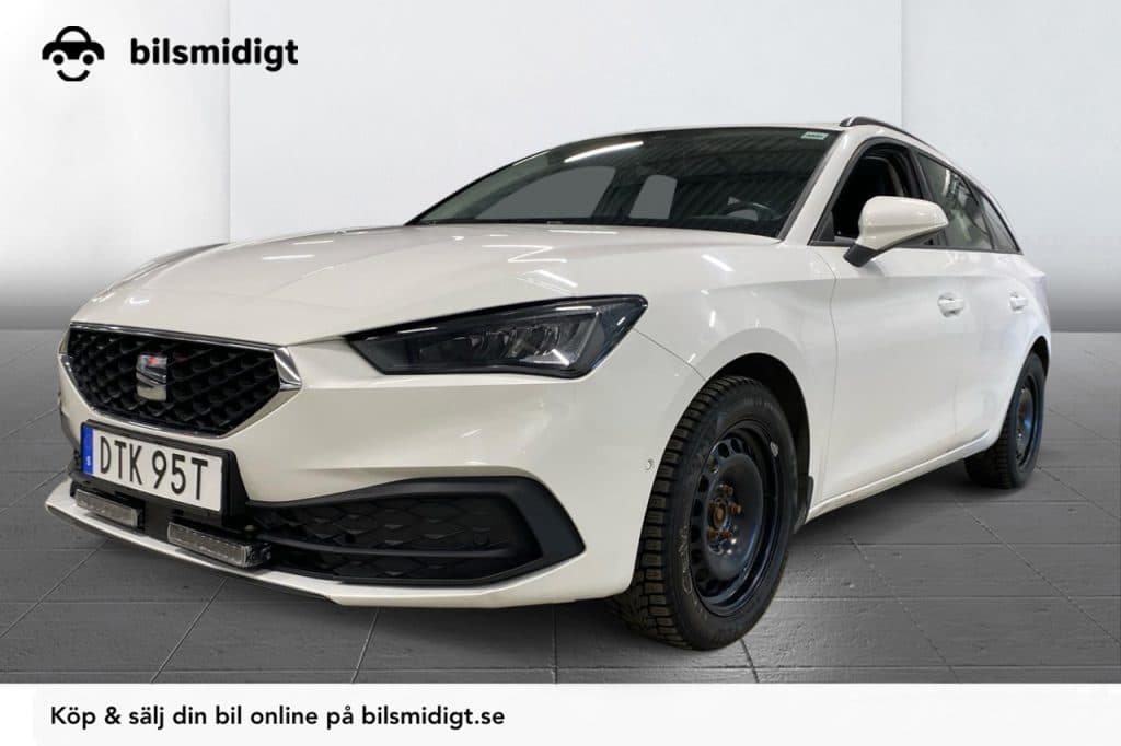 SEAT Leon Sportstourer 2.0 TDI 4Drive Style Automat Backkamera Rattvärme Kupévärmare LED Moms/Leasing 150hk