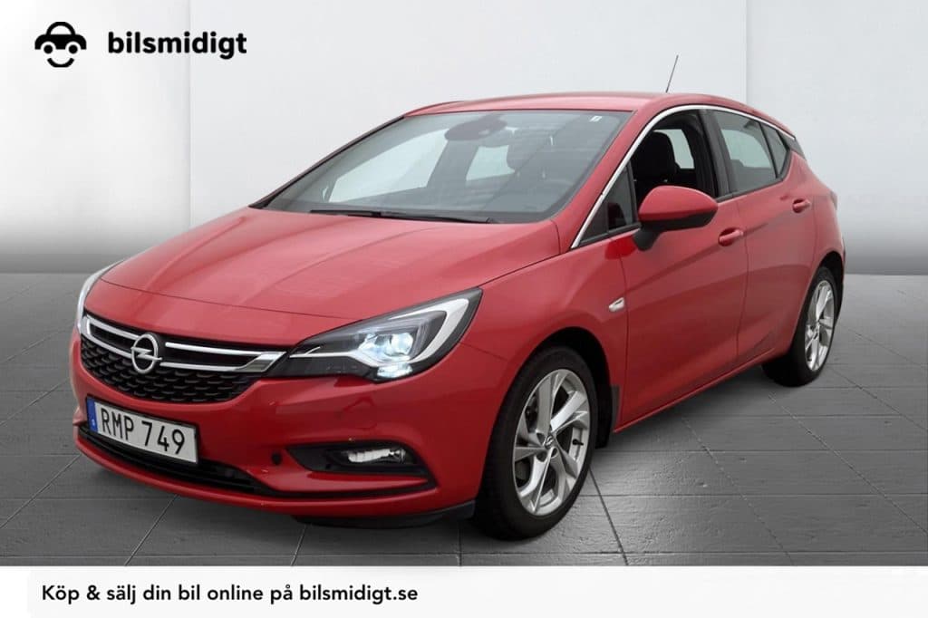 Opel Astra 1.4 ecoFLEX Dynamic Keyless Pekskärm Rattvärme App-Connect 125hk