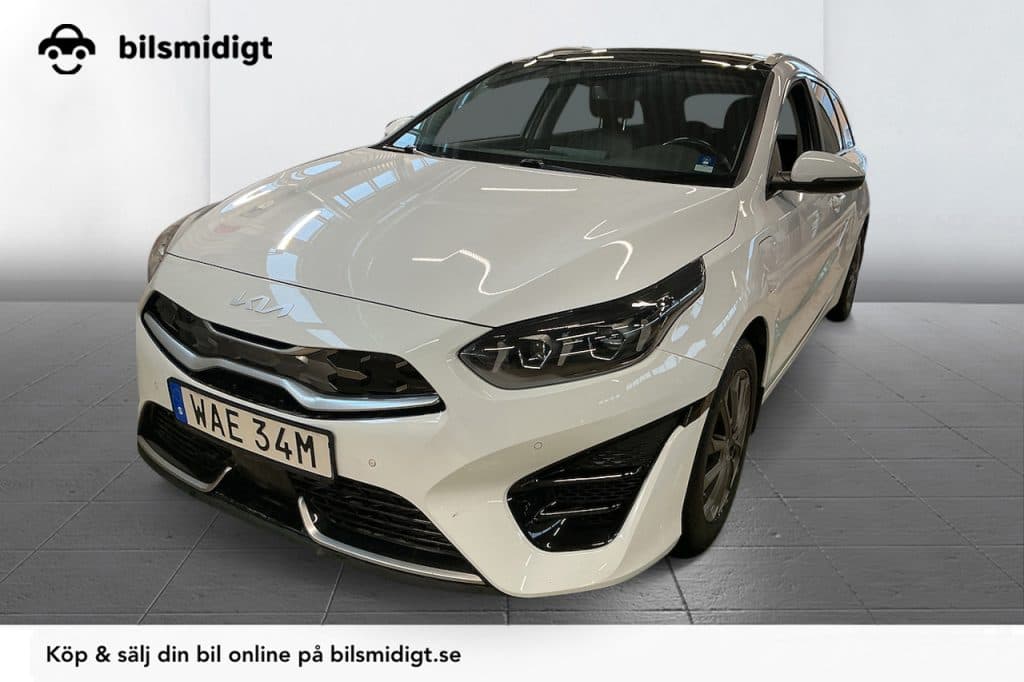 Kia Ceed Sportswagon Plug-in Hybrid Advance Plus Dragkrok Läder Navigation Backkamera Assist Moms/Leasing 141hk