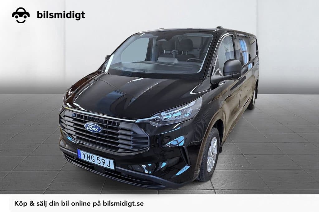 Ford Transit Custom 320 2.0 AWD Business Automat Dragkrok 3-sits Navigation Backkamera P-Sensorer Moms/Leasing 170hk