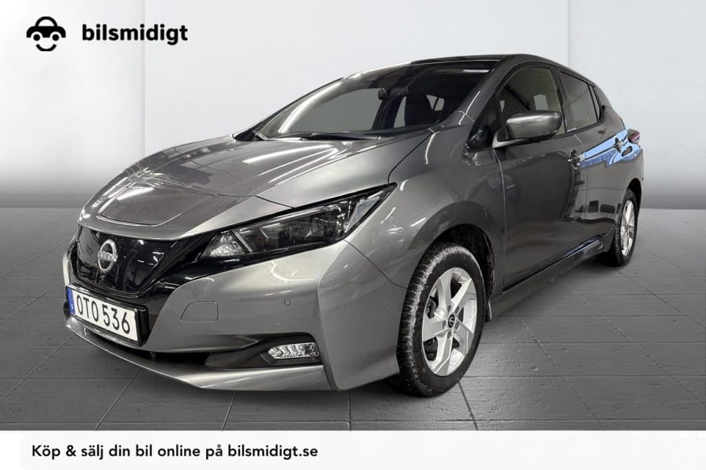 Nissan Leaf e+ N-Connecta Backkamera CarPlay Värmare Keyless Moms/Leasing 217hk