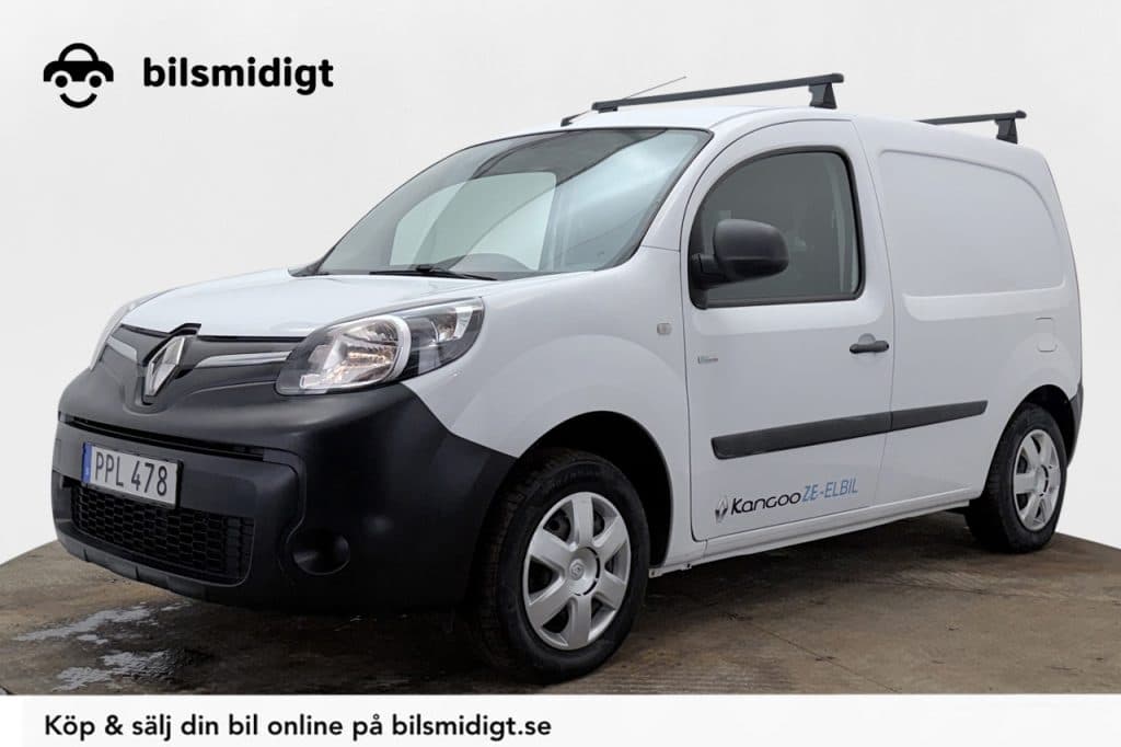 Renault Kangoo Z.E. Express Dragkrok Verkstadsinredd Värmare Lastbågar Moms/Leasing 60hk