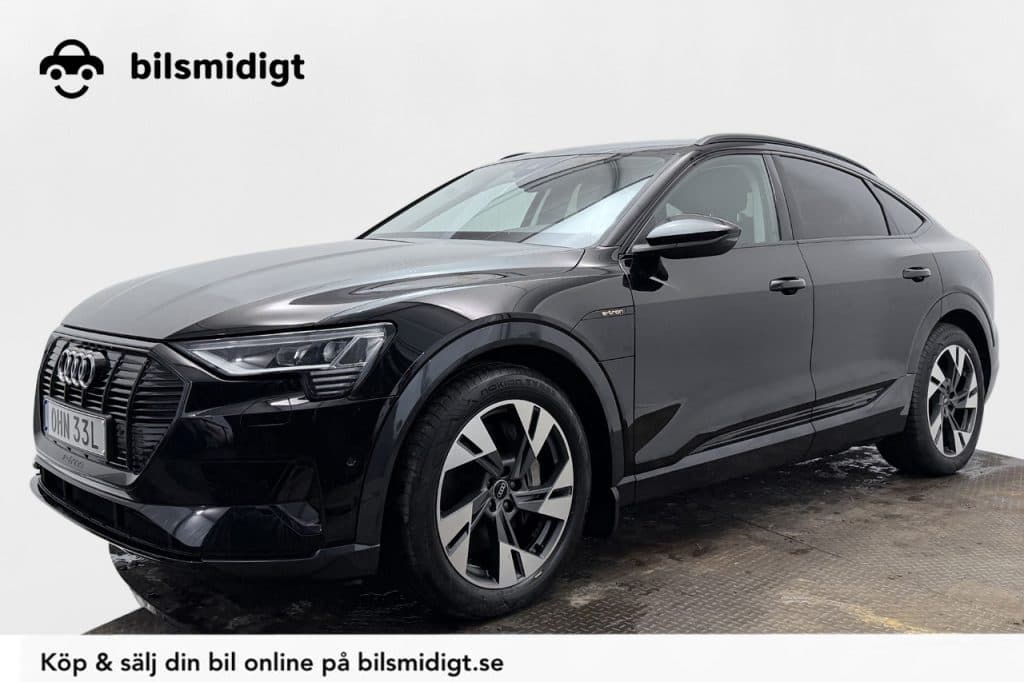 Audi e-tron Sportback 55 Quattro Proline Dragkrok Navigation Backkamera B&O Läder Assistanspaket Moms/Leasing 408hk