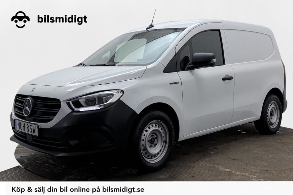 Mercedes-Benz eCitan 45 kWh Dragkrok 3-sits Backkamera App-Connect Moms/Leasing 122hk