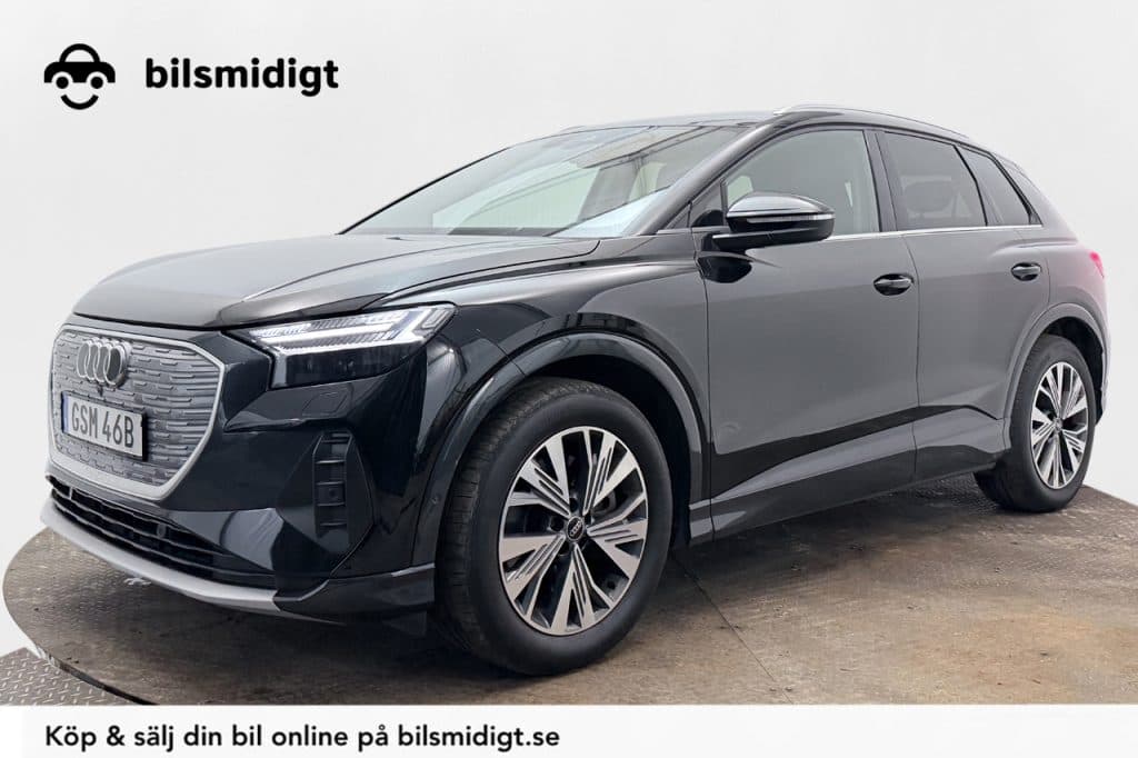 Audi Q4 50 e-tron Quattro Sport Edition Komfortpaket Navigation Backkamera Värmepump Connect Moms/Leasing 299hk