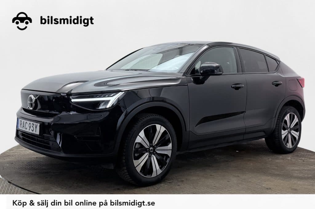 Volvo C40 Recharge Panorama Navigation Backkamera Rattvärme Värmepump Moms/Leasing 231hk