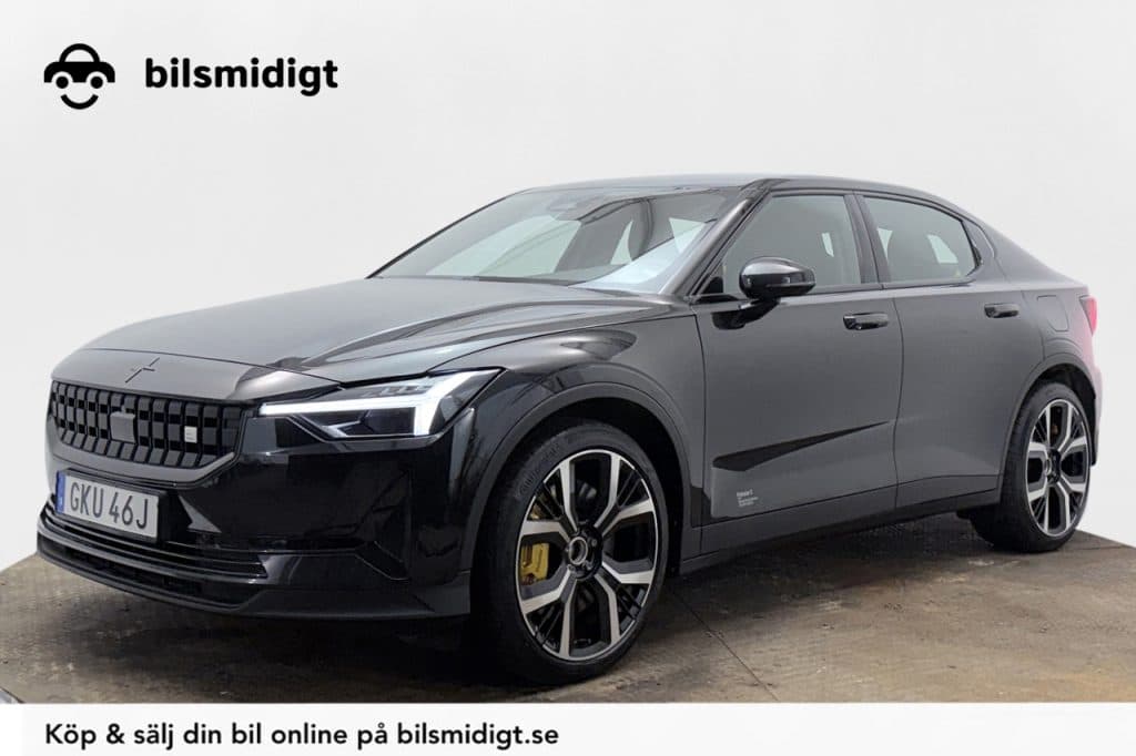 Polestar 2 Long Range Dual Performance Navigation Backkamera App-Connect Värmepump Moms/Leasing 476hk