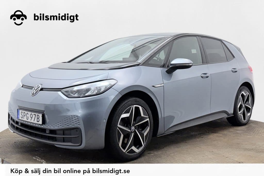 Volkswagen ID.3 Pro Performance Life Delläder Navigation Backkamera P-Sensorer Moms/Leasing 204hk