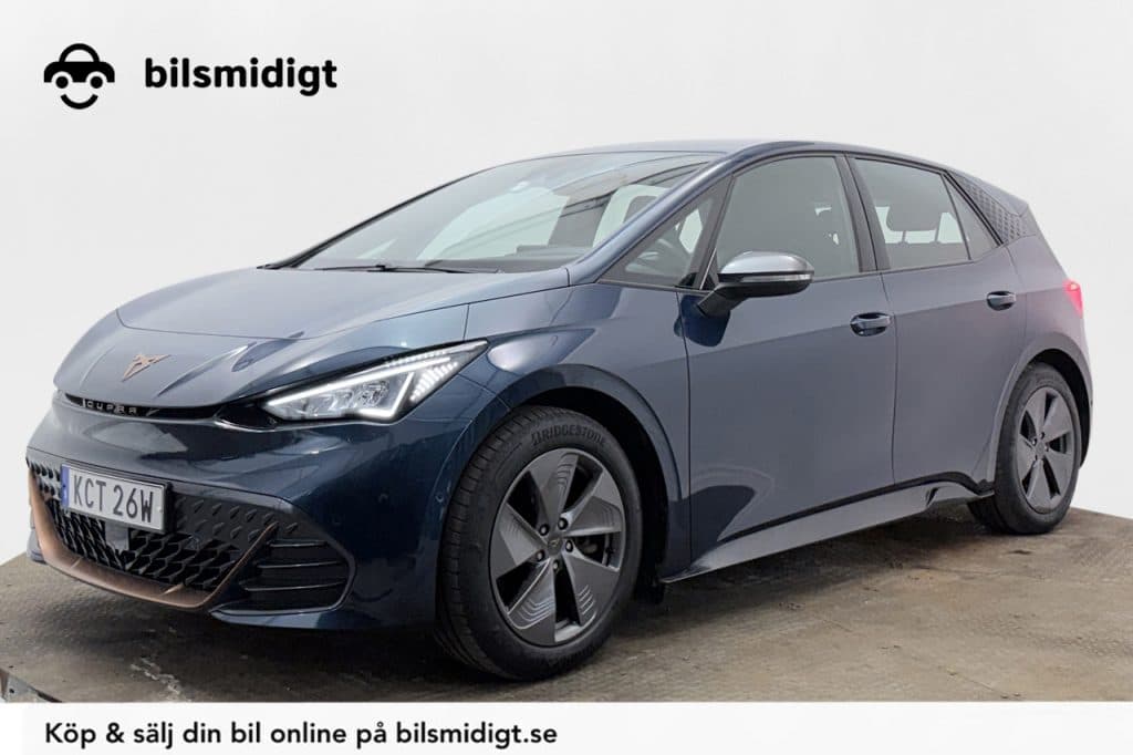 CUPRA Born 58 Tech L Cockpit Keyless P-Sensorer App-Connect Moms/Leasing 204hk