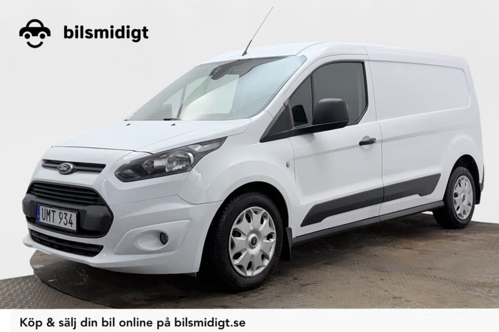 Ford Transit Connect 230 LWB Dragkrok 3-sits Farthållare Moms/Leasing 95hk