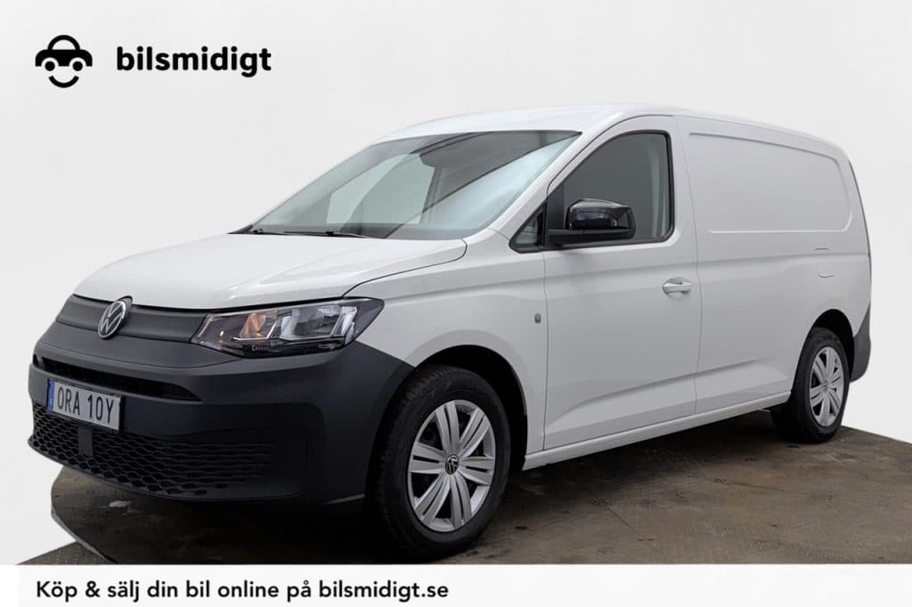 Volkswagen Caddy Cargo Maxi 2.0 Automat Dragkrok Verkstadsinredd Värmare Moms/Leasing 122hk