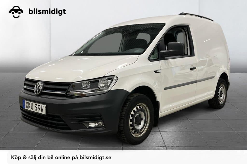 Volkswagen Caddy Skåp 2.0 TDI Dragkrok Värmare Farthållare Moms/Leasing