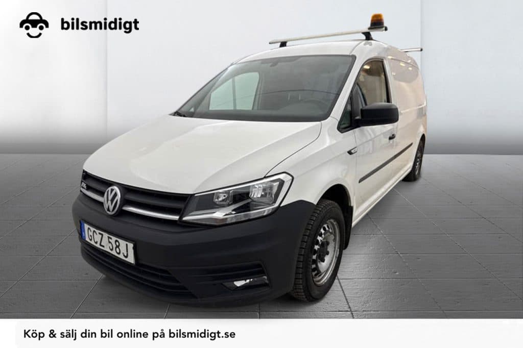 Volkswagen e-Caddy Maxi ABT 37.3 kWh Dragkrok Verkstadsinredd P-Sensorer App-Connect Moms/Leasing 113hk