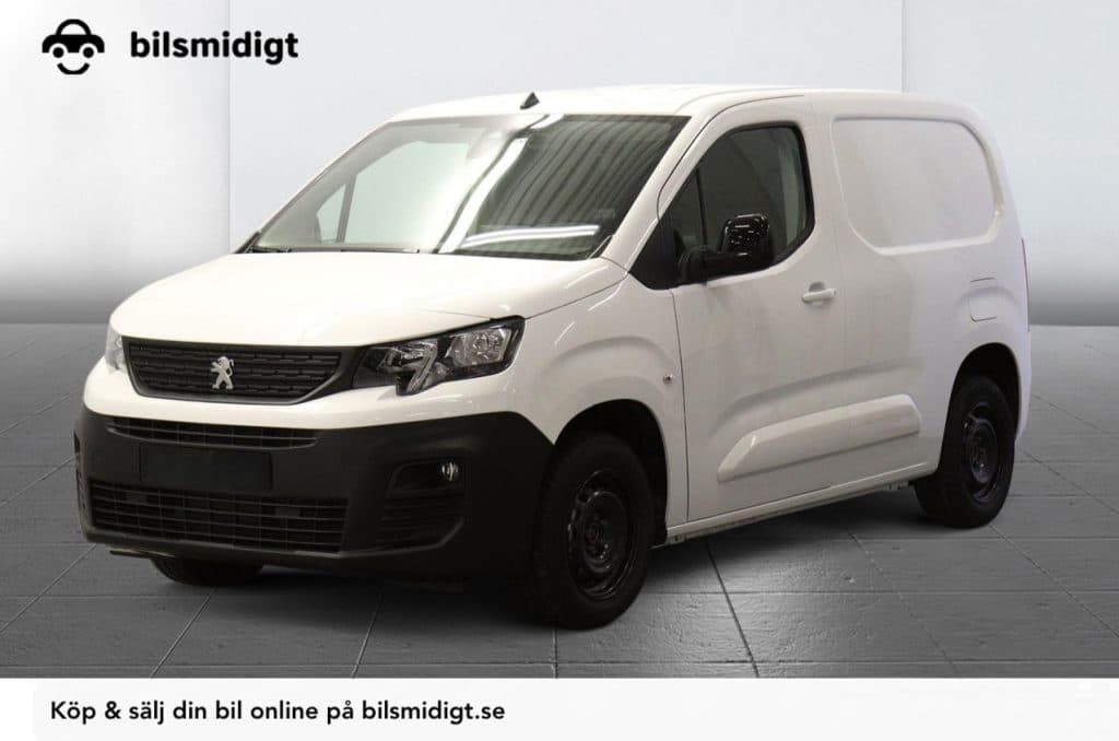 Peugeot Partner 1.5 L1 3-sits Backkamera P-Sensorer Pekskärm Moms/Leasing 102hk