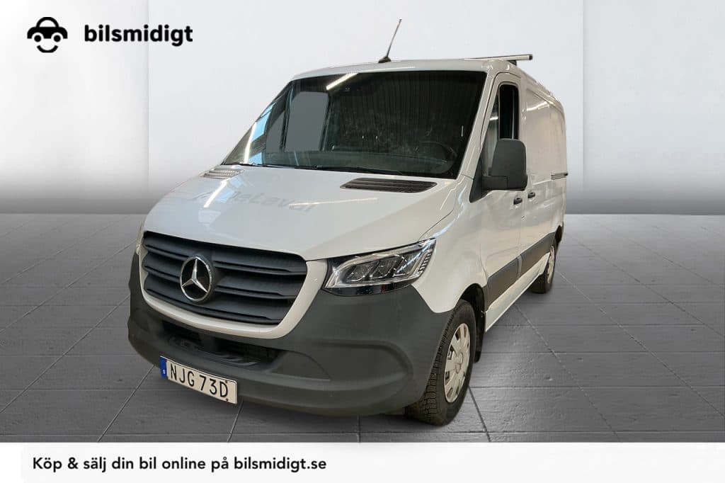 Mercedes-Benz Sprinter 316 CDI Skåpbil Dragkrok 2xSidodörr Backkamera Tempmatic Moms/Leasing 163hk