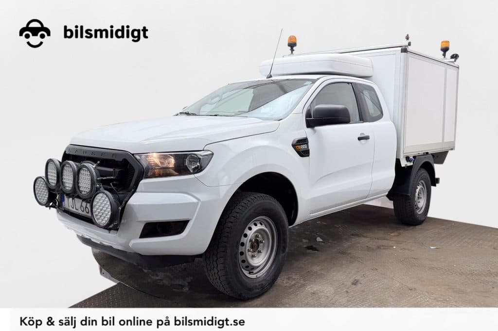 Ford Ranger SuperCab 2.2 TDCi 4x4 Dragkrok Värmare Verkstadsinredd Farthållare Kamkedja Moms/Leasing 160hk