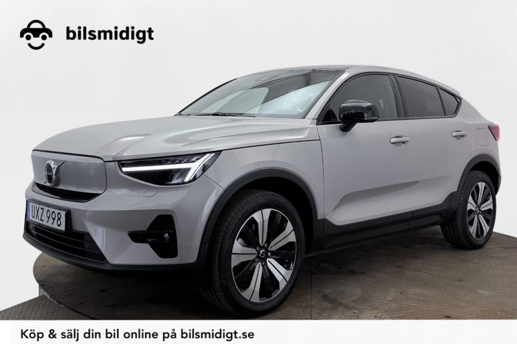 Volvo C40 Recharge Plus Dragkrok Panorama Backkamera BLIS Värmepump Moms/Leasing 231hk