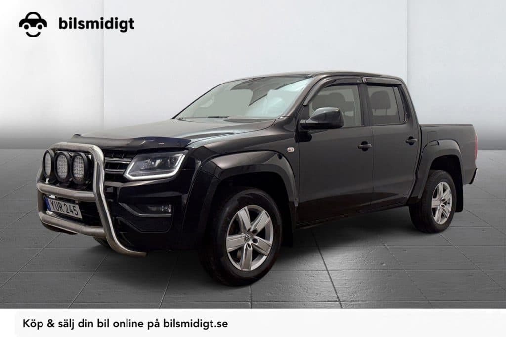 Volkswagen Amarok DoubleCab 2.9t 3.0 V6 TDI 4MOTION Highline Dragkrok Läder Navigation Backkamera Värmare Moms/Leasing 258hk