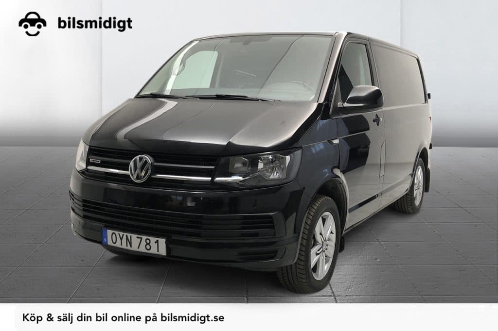Volkswagen Transporter T30 L1H1 2.0 TDI 4Motion Automat Komfortpaket 3-sits Dragkrok Navigation Värmare