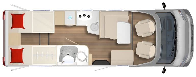 Bürstner T Limited 726G Aut, Långbädd, Backkamera, Kampanj!