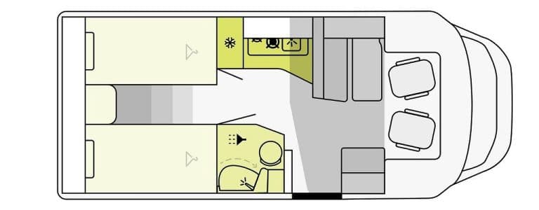 Bürstner T Limited 726G Aut, Långbädd, Kampanj!