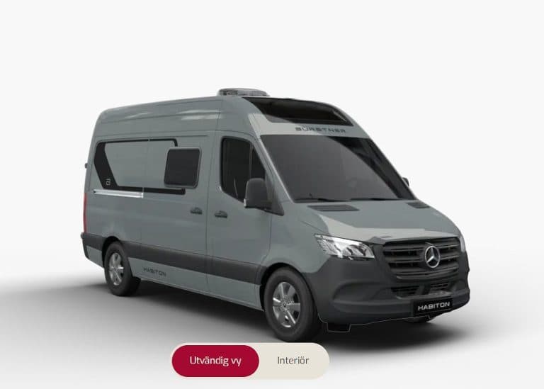 Bürstner HABITON HM 6.0 170hk Mercedes Långbädd