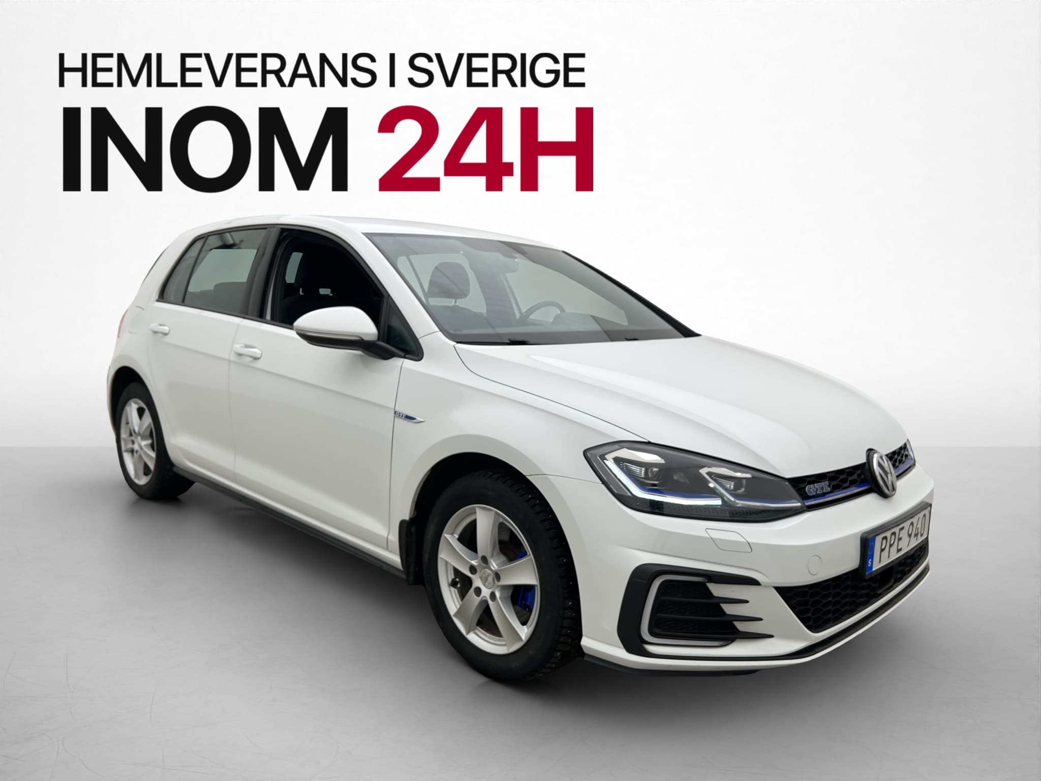 Volkswagen Golf GTE 204hk Kamera CarPlay Adapt-Fart Dragkrok