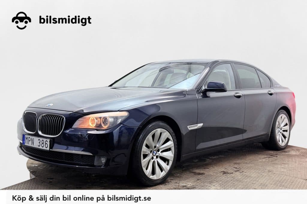 BMW ActiveHybrid 7 Automat Backkamera Navigation Läder Keyless Head Up 465hk