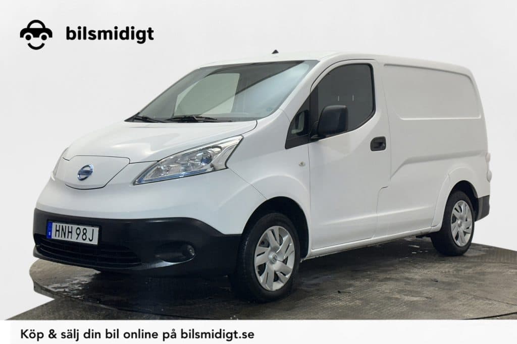 Nissan e-NV200 Skåp 40 kWh Dragkrok Verkstadsinredd Backkamera Rattvärme Moms/Leasing 109hk