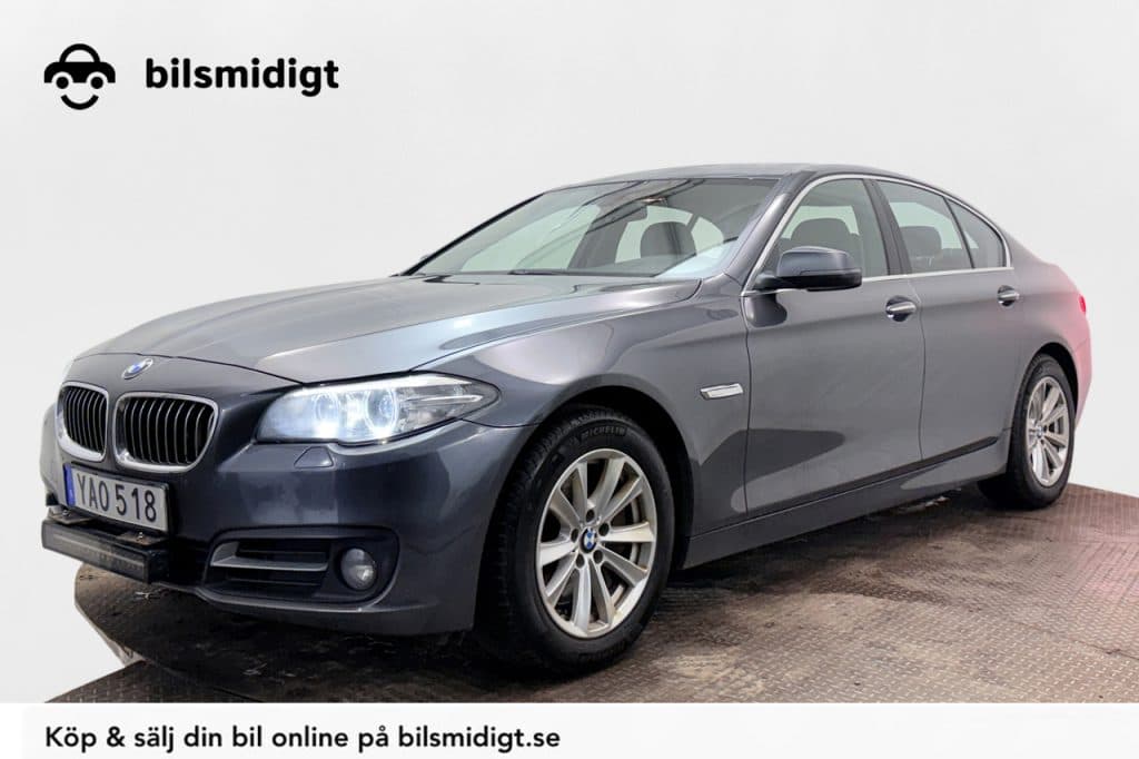 BMW 530d xDrive Sedan Automat Backkamera P-Sensorer LED-ramp Kamkedja ConnectedDrive 258hk