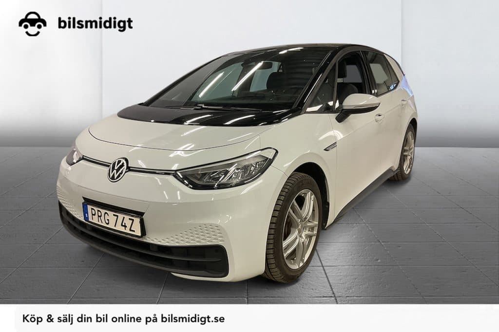 Volkswagen ID.3 Pro Performance Komfortpaket Cockpit Adaptiv Farthållare Moms/Leasing 204hk
